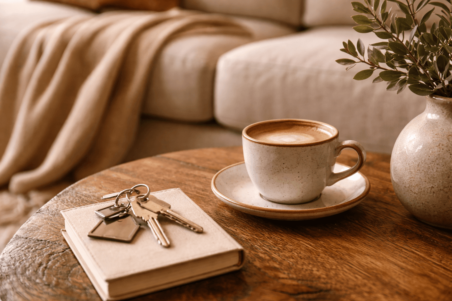 Café de boas vindas